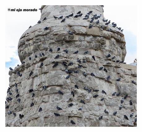 La columna quemada La columna quemada