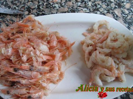 ENSALADILLA RUSA DE GAMBAS ENSALADILLA RUSA DE GAMBAS