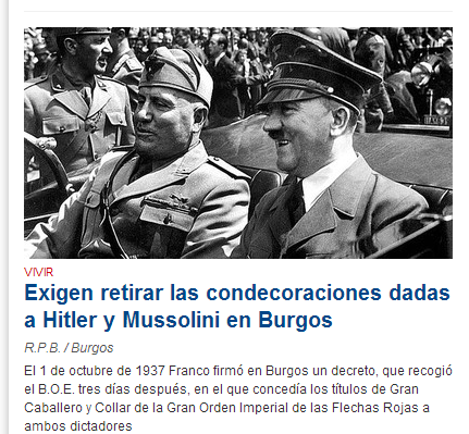Hoy aparece esta noticia en el Diario de Burgos y justame...