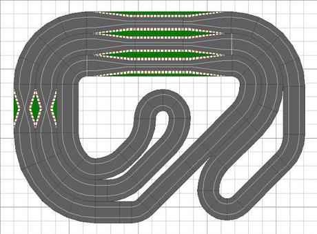 Montaje nº 100. Circuito de las 3 chicanes. Montaje nº 100. Circuito de las 3 chicanes.