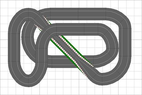 Montaje nº 93. Scalextric de sobremesa de 4 alturas. Montaje nº 93. Scalextric de sobremesa de 4 alturas.