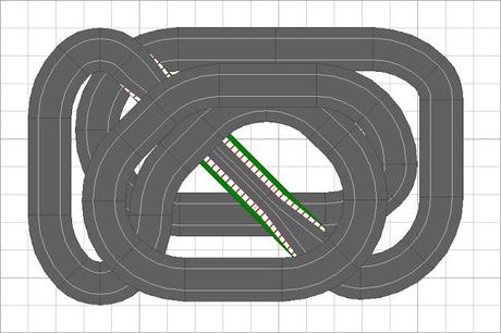 Montaje nº 93. Scalextric de sobremesa de 4 alturas. Montaje nº 93. Scalextric de sobremesa de 4 alturas.