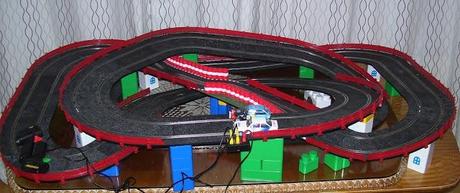 Montaje nº 93. Scalextric de sobremesa de 4 alturas. Montaje nº 93. Scalextric de sobremesa de 4 alturas.