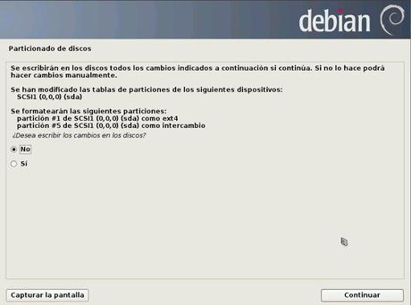 Como crear un servidor web 2, instalar Debian instalar-debian-paso16