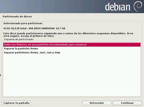 Como crear un servidor web 2, instalar Debian instalar-debian-paso14