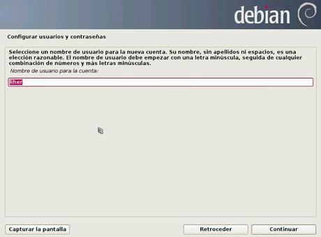Como crear un servidor web 2, instalar Debian instalar-debian-paso9