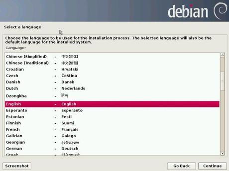 Como crear un servidor web 2, instalar Debian instalar-debian-paso2