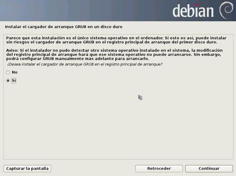 Como crear un servidor web 2, instalar Debian instalar-debian-paso23