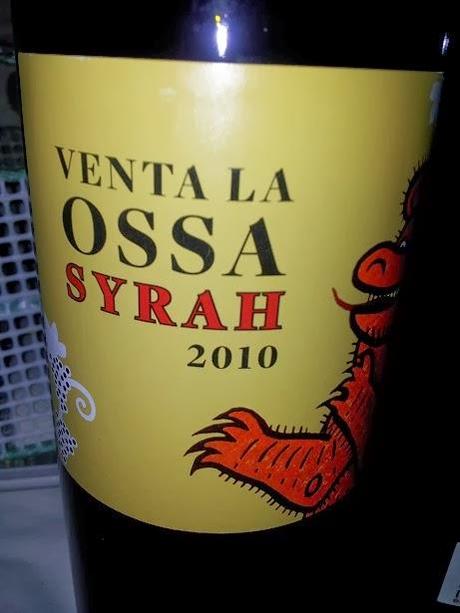 Venta la Ossa Syrah 2010 vino excelente Manchego Venta la Ossa Syrah 2010 vino excelente Manchego