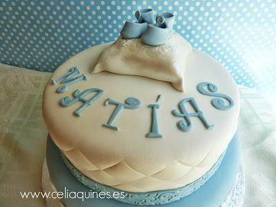 TARTA DE BAUTIZO... Y BIZCOCHO