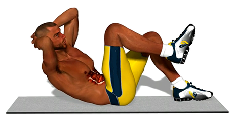 Deporte en casa: Abdominales en 8 minutos - Nivel 2 Deporte en casa: Abdominales en 8 minutos - Nivel 2