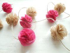 Preciosas guirnaldas hechas por ti para decorar tu boda Preciosas guirnaldas hechas por ti para decorar tu boda