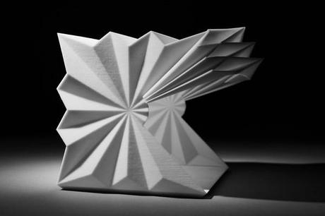 Make crea Kiosks: flexibles y transportables quioscos de origami invaden Canary Wharf. 9 kiosk make