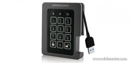 Disco duro USB3 cifrado y todoterreno Apricorn-SSD-usb-cifrado