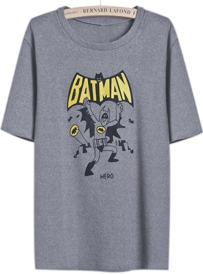 Las camisetas son para el verano...o no.... camibatman
