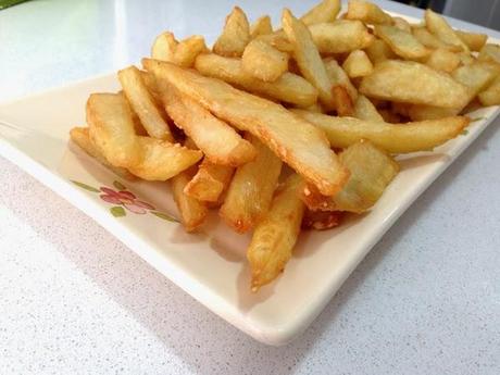 Patatas fritas al estilo de Heston