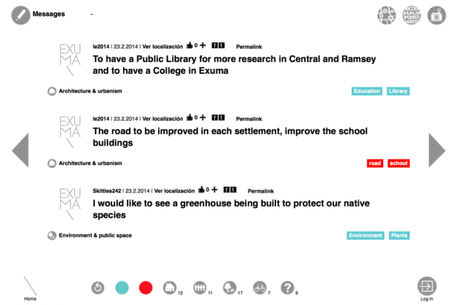 Jardín de Sueños en Exuma exumadreams con whatif - captura de la vista de mensajes