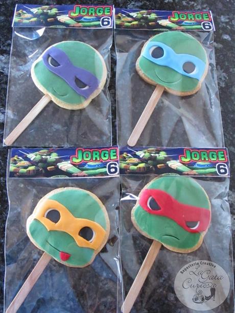 GALLETAS TORTUGAS NINJA PARA JORGE GALLETAS TORTUGAS NINJA PARA JORGE