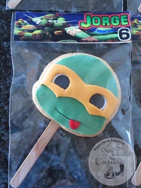 GALLETAS TORTUGAS NINJA PARA JORGE GALLETAS TORTUGAS NINJA PARA JORGE