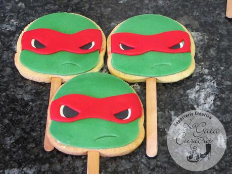 GALLETAS TORTUGAS NINJA PARA JORGE GALLETAS TORTUGAS NINJA PARA JORGE