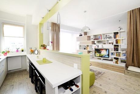 UN ESTUDIO EN RUMANÍA CON TOQUES DE VERDE UN ESTUDIO EN RUMANÍA CON TOQUES DE VERDE