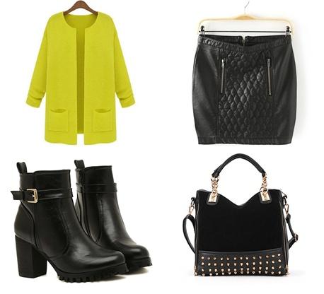 Ethnic yello coat