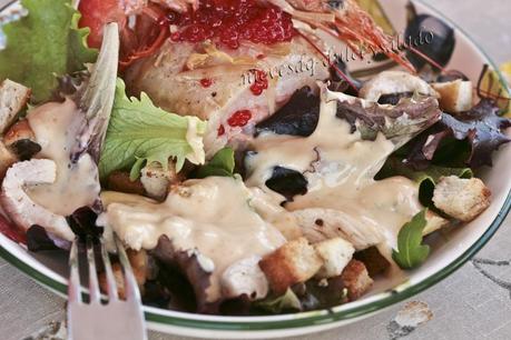 SALSA PARA ENSALADA CESAR SALSA PARA ENSALADA CESAR