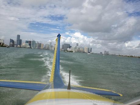 My experience on a water plane