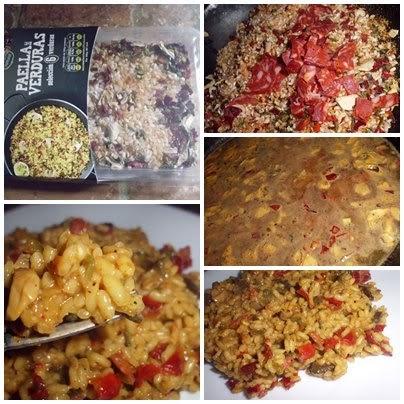 Paella de Verduras Trevijano verduras deshidratadas