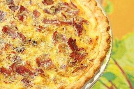 Quiche de Bacon y Cebolla quiche de bacon y cebolla
