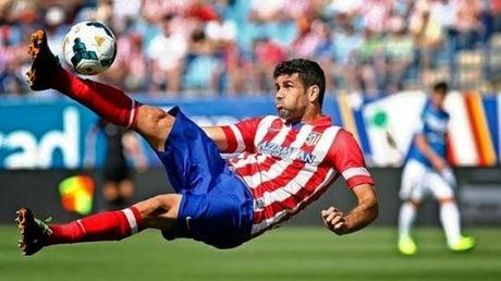 Banner de la entrada El lagarto y la Roja, Diego Costa