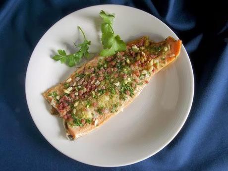 Filetes de trucha al horno Filetes de trucha al horno