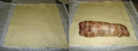 SOLOMILLO DE CERDO IBÉRICO RELLENO DE PATÉ EN HOJALDRE SOLOMILLO DE CERDO IBÉRICO RELLENO DE PATÉ EN HOJALDRE