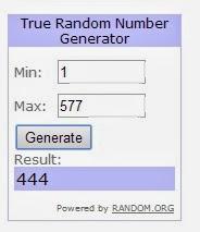 Resultados del sorteo Resultados del sorteo