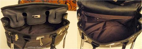 rubibeauty fashion review hermes birkin bag clon handbag bolso interior