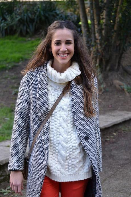 touch of orange look