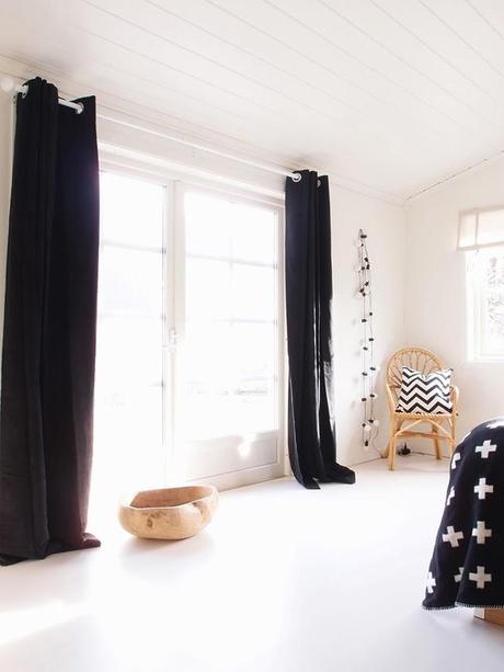 Como sacarle partido a un dormitiorio BLANCO Y NEGRO Como sacarle partido a un dormitiorio BLANCO Y NEGRO