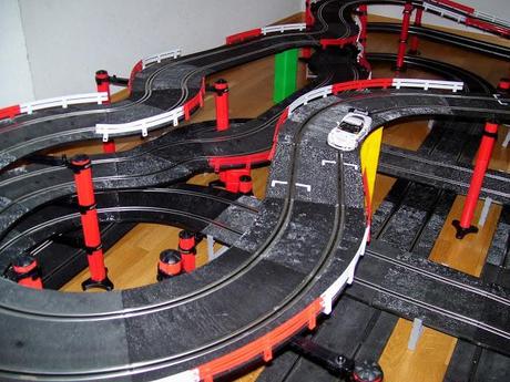 Montaje nº 53. Laberinto de 4 plantas y 35m. de cuerda en 2,90 x 1,80 Montaje nº 53. Laberinto de 4 plantas y 35m. de cuerda en 2,90 x 1,80