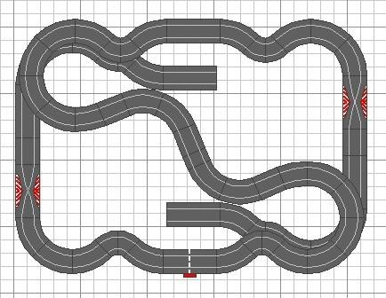 Montaje nº 53. Laberinto de 4 plantas y 35m. de cuerda en 2,90 x 1,80 Montaje nº 53. Laberinto de 4 plantas y 35m. de cuerda en 2,90 x 1,80