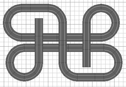 Montaje nº 53. Laberinto de 4 plantas y 35m. de cuerda en 2,90 x 1,80 Montaje nº 53. Laberinto de 4 plantas y 35m. de cuerda en 2,90 x 1,80