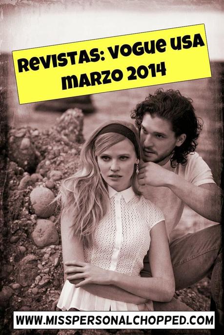 REVISTAS: Lara Stone y Kit Harington para Vogue! REVISTAS: Lara Stone y Kit Harington para Vogue!