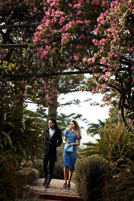 Lara Stone + Kit Harington Cozy Up for Vogue Spread by Peter Lindbergh peter lindbergh photographs8 Lara Stone + Kit Harington Cozy Up for Vogue Spread by Peter Lindbergh