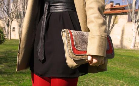 With red tights With red tights