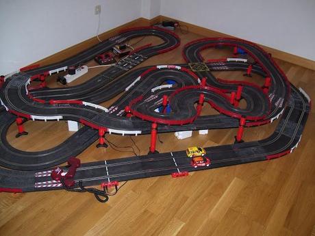 Montaje nº 6. Circuito con tramo de rally Montaje nº 6. Circuito con tramo de rally