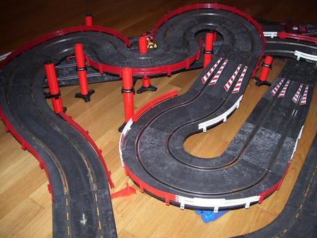 Montaje nº 6. Circuito con tramo de rally Montaje nº 6. Circuito con tramo de rally