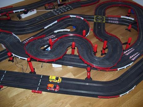 Montaje nº 6. Circuito con tramo de rally Montaje nº 6. Circuito con tramo de rally