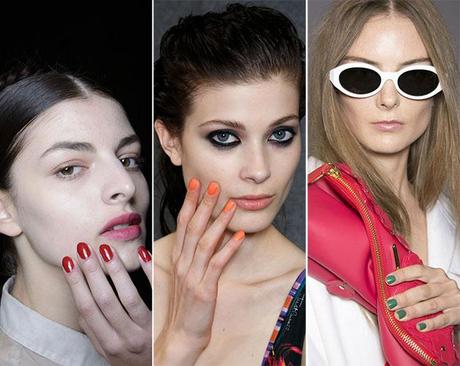 Tendencias de colores de uñas primavera-verano