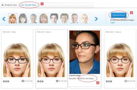 Visión y Moda try on wiew
