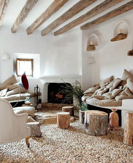 Elementos arquitectónicos: Vigas de madera vistas imagen 1