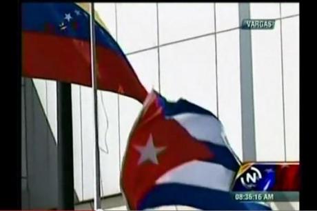 Cae la bandera de Cuba en Venezuela ¿Mal presagio?
